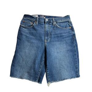 Gap Bermuda High Rise Denim Shorts